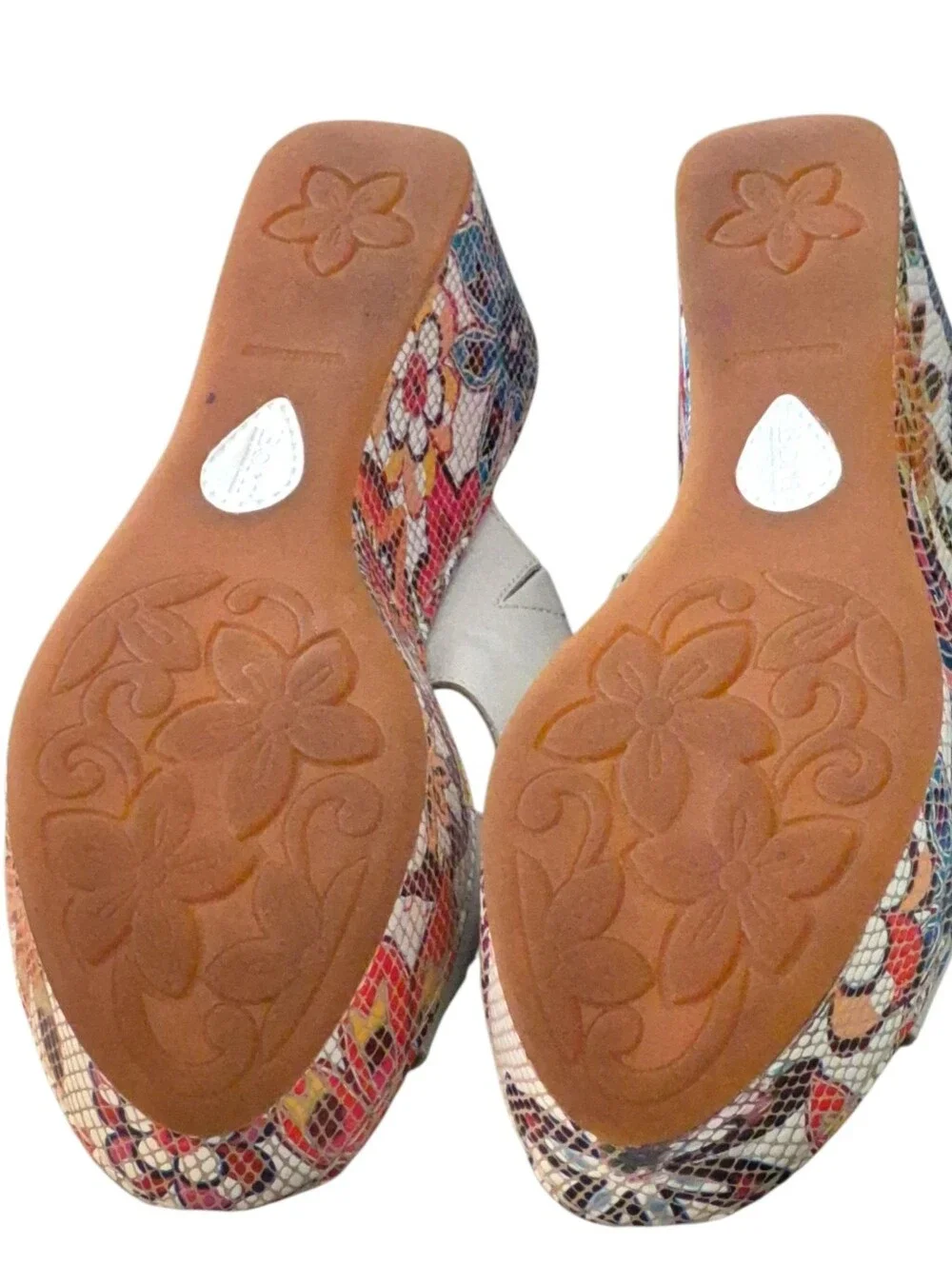 Born "Curstyn" Leather Platforn Sandal Sz 12M - Picture 6 of 8